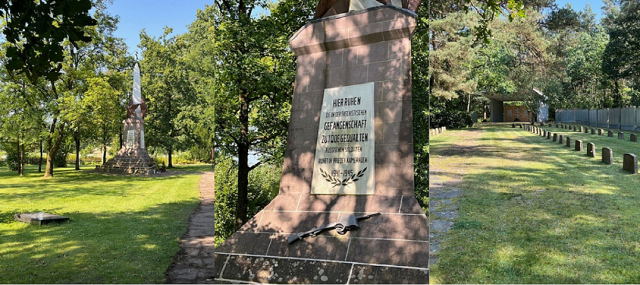 Collage Ehrenfriedhof Stukenbrock